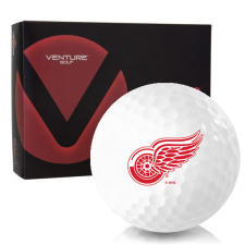 White RD-1 Detroit Red Wings Golf Balls