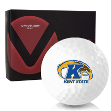 White RD-1 Kent State Golden Flashes Golf Balls