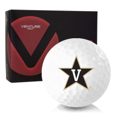 White RD-1 Vanderbilt Commodores Golf Balls