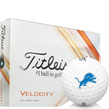 Velocity Detroit Lions Golf Balls