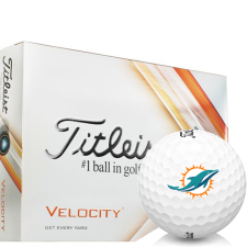 Velocity Miami Dolphins Golf Balls