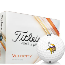 Velocity Minnesota Vikings Golf Balls