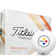 Prior Generation Velocity Pittsburgh Steelers Golf Balls