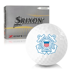 Z-Star Diamond US Coast Guard Golf Balls - 2022 Model