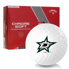 Chrome Soft Dallas Stars Golf Balls