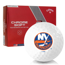 Chrome Soft New York Islanders Golf Balls