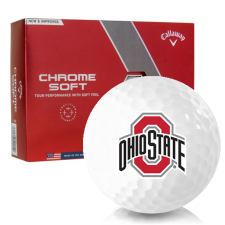 Chrome Soft Ohio State Buckeyes Golf Balls