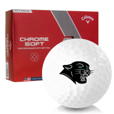 Chrome Soft Plymouth State Panthers Golf Balls