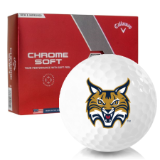 Chrome Soft Quinnipiac Bobcats Golf Balls