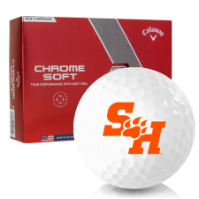 Chrome Soft Sam Houston State Bearkats Golf Balls