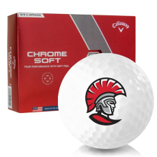 Chrome Soft Tampa Spartans Golf Balls