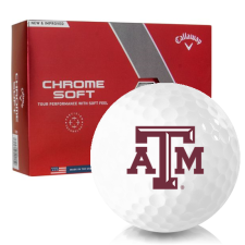 Chrome Soft Texas A&M Aggies Golf Balls