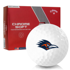 Chrome Soft Texas San Antonio Roadrunners Golf Balls