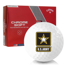 Chrome Soft US Army Golf Balls