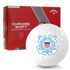 Chrome Soft US Coast Guard Golf Balls
