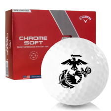 Chrome Soft US Marine Corps Golf Balls