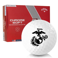 Chrome Soft Triple Track US Marine Corps Golf Balls