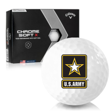2022 Chrome Soft X US Army Golf Balls