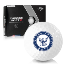 Chrome Soft X US Navy Golf Balls