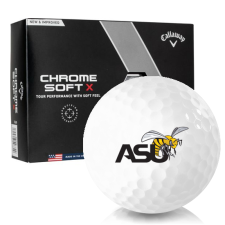 Chrome Soft X Alabama State Hornets Golf Balls