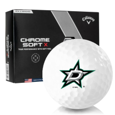 Chrome Soft X Dallas Stars Golf Balls