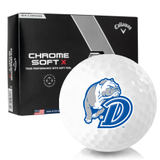 Chrome Soft X Drake Bulldogs Golf Balls