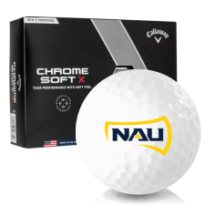 Chrome Soft X Northern Arizona Lumberjacks Golf Balls