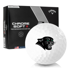 Chrome Soft X Plymouth State Panthers Golf Balls