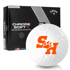 Chrome Soft X Sam Houston State Bearkats Golf Balls