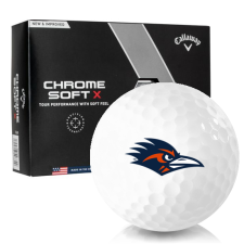 Chrome Soft X Texas San Antonio Roadrunners Golf Balls