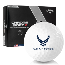 Chrome Soft X US Air Force Golf Balls
