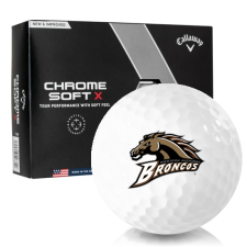 Chrome Soft X Western Michigan Broncos Golf Balls