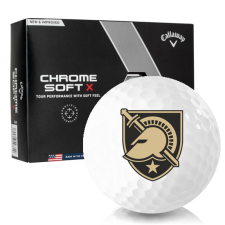 Chrome Soft X West Point Academy Golf Balls