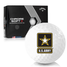 Chrome Soft X US Army Golf Balls