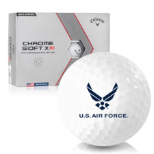 2022 Chrome Soft X LS US Air Force Golf Balls