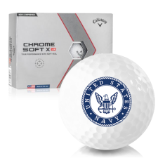 Chrome Soft X LS US Navy Golf Balls