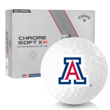 Chrome Soft X LS Arizona Wildcats Golf Balls