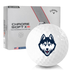 Chrome Soft X LS Connecticut Huskies Golf Balls