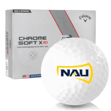 Chrome Soft X LS Northern Arizona Lumberjacks Golf Balls