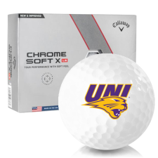 Chrome Soft X LS Northern Iowa Panthers Golf Balls