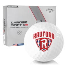 Chrome Soft X LS Radford Highlanders Golf Balls