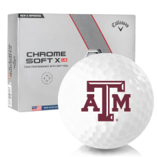 Chrome Soft X LS Texas A&M Aggies Golf Balls
