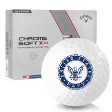 Chrome Soft X LS US Navy Golf Balls