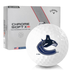 Chrome Soft X LS Vancouver Canucks Golf Balls