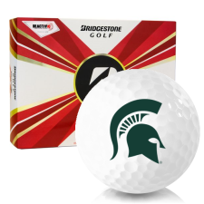 2022 Tour B RX Michigan State Spartans Golf Balls