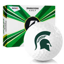 2022 Tour B RXS Michigan State Spartans Golf Balls