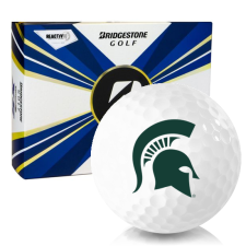 2022 Tour B XS Michigan State Spartans Golf Balls
