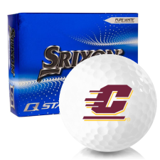 Q-Star 6 Central Michigan Chippewas Golf Balls