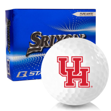 Q-Star 6 Houston Cougars Golf Balls