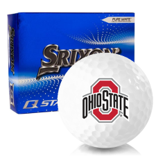 Q-Star 6 Ohio State Buckeyes Golf Balls